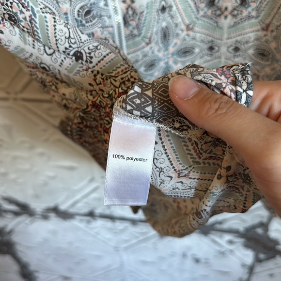 Maurices patterned blouse with pocket - Picture 6 of 6